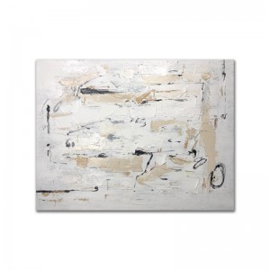 Groothandel handgemaakte grote maat hangende schilderij abstracte moderne olieverf woonkamer decoratie