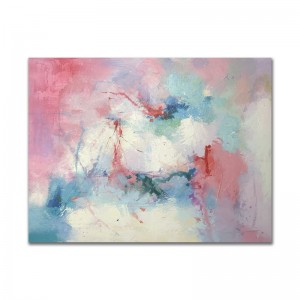 Moderne handgeschilderde acryl creatieve ingelijste muurschildering kunst abstract schilderij op canvas