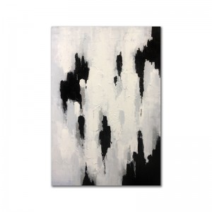 Handgemaakte hedendaagse kunst muur opknoping abstracte olieverfschilderij op canvas voor thuis kantoor decoratie