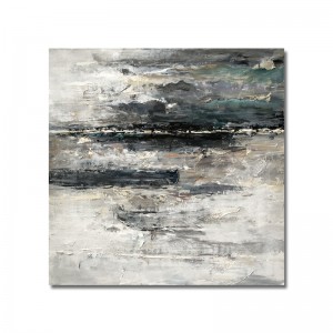 Groothandel handgeschilderde canvas kunst abstracte decoratieve woonkamer olieverfschilderij